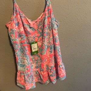 NWOT Lilly Pulitzer tank top size xl